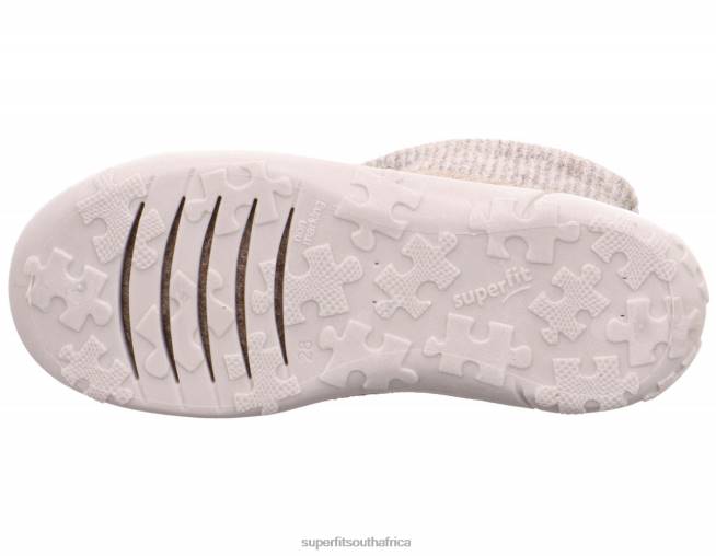 LUCKY - Slipper with Slip Toddlers Beige NLL0596 Superfit Slippers