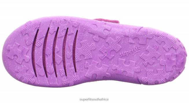 LUCKY - Slipper with Slip Toddlers Purple NLL0593 Superfit Slippers