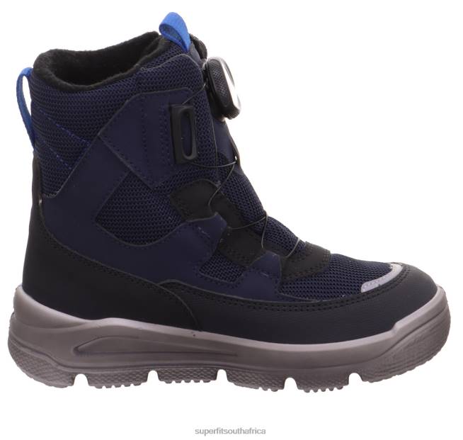 MARS - Boot with BOA Fit System Toddlers Black/Blue NLL0697 Superfit Boots