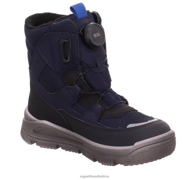 MARS - Boot with BOA Fit System Toddlers Black/Blue NLL0697 Superfit Boots