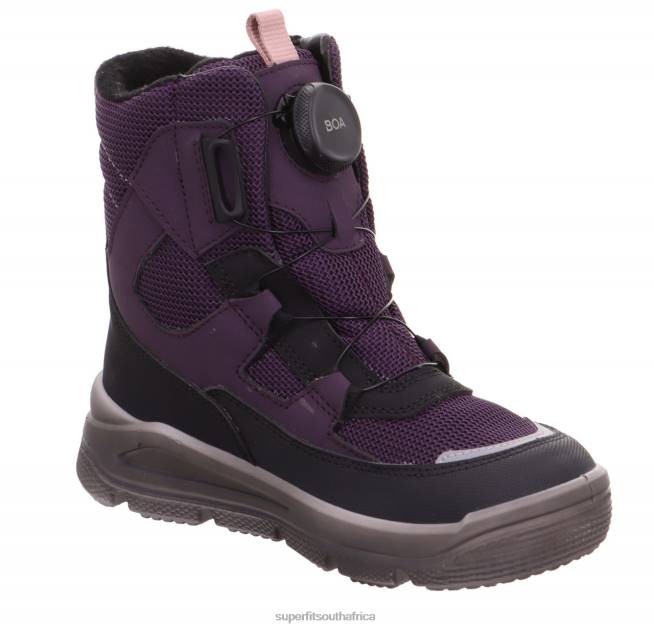 MARS - Boot with BOA Fit System Toddlers Black/Purple NLL0746 Superfit Boots