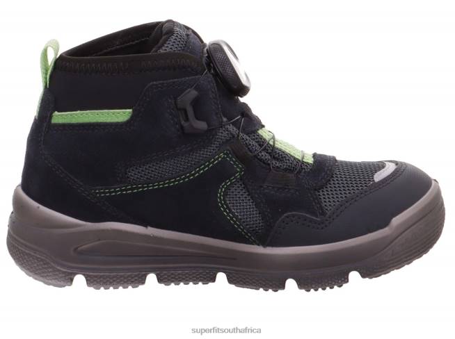 MARS - Boot with BOA Fit System Toddlers Grey/Green NLL0724 Superfit Boots