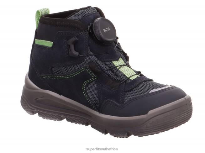 MARS - Boot with BOA Fit System Toddlers Grey/Green NLL0724 Superfit Boots