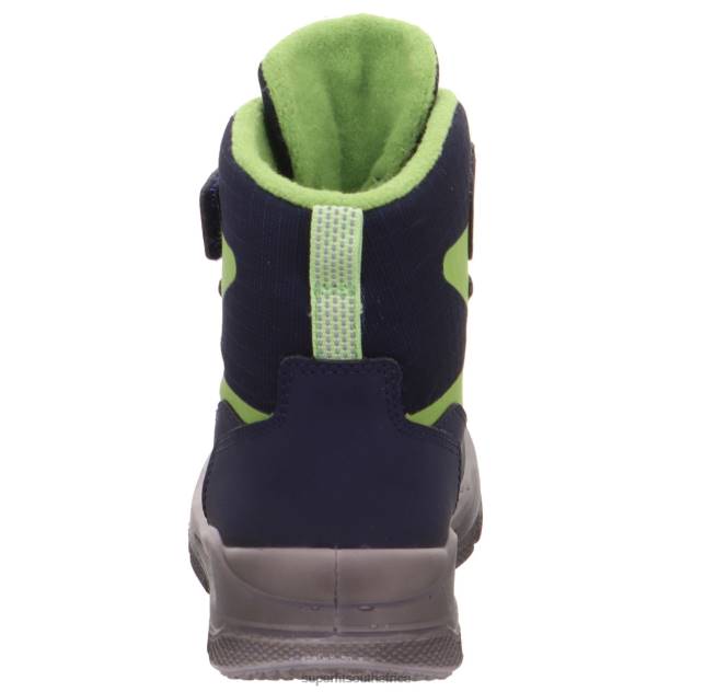 MARS - Boot with Velcro Fastener Toddlers Blue/Light Green NLL0698 Superfit Boots