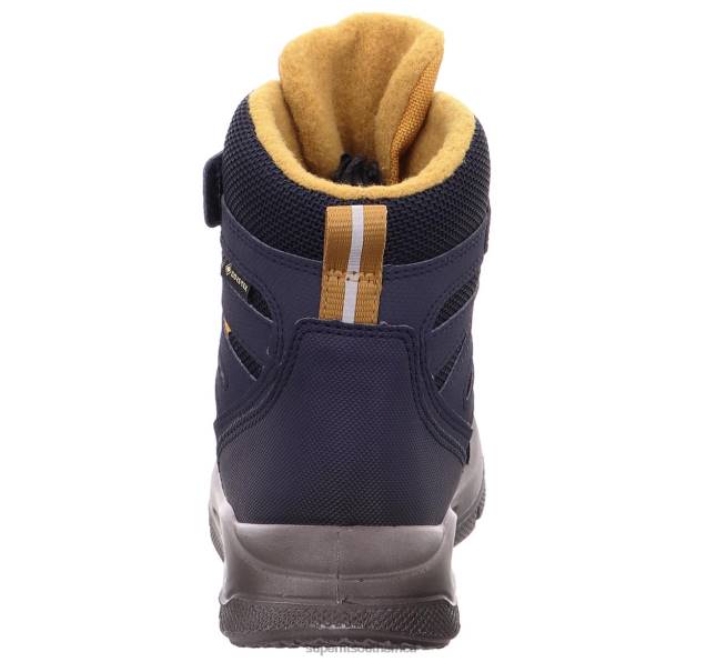 MARS - Boot with Velcro Fastener Toddlers Blue/Yellow NLL0739 Superfit Boots