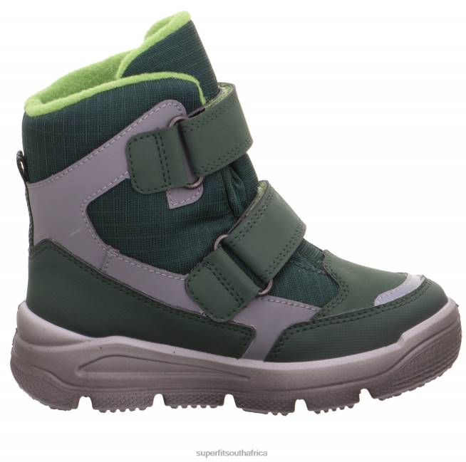 MARS - Boot with Velcro Fastener Toddlers Green/Light Grey NLL0719 Superfit Boots