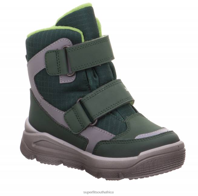 MARS - Boot with Velcro Fastener Toddlers Green/Light Grey NLL0719 Superfit Boots