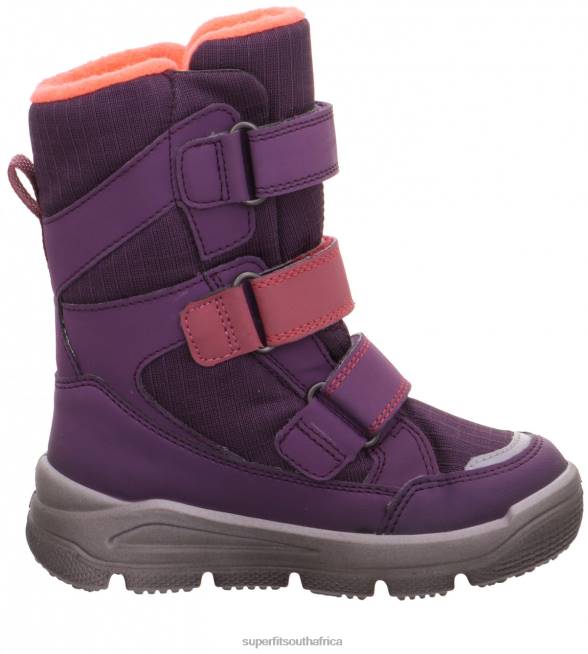 MARS - Boot with Velcro Fastener Toddlers Purple/Pink NLL0736 Superfit Boots