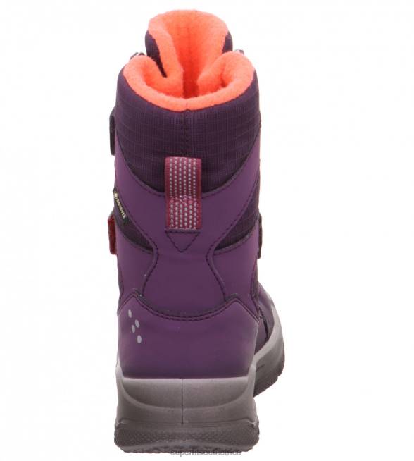 MARS - Boot with Velcro Fastener Toddlers Purple/Pink NLL0736 Superfit Boots