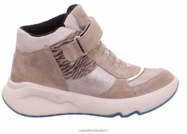 MELODY - Sneakers high with Velcro Fastener Toddlers Beige NLL0851 Superfit High Sneakers