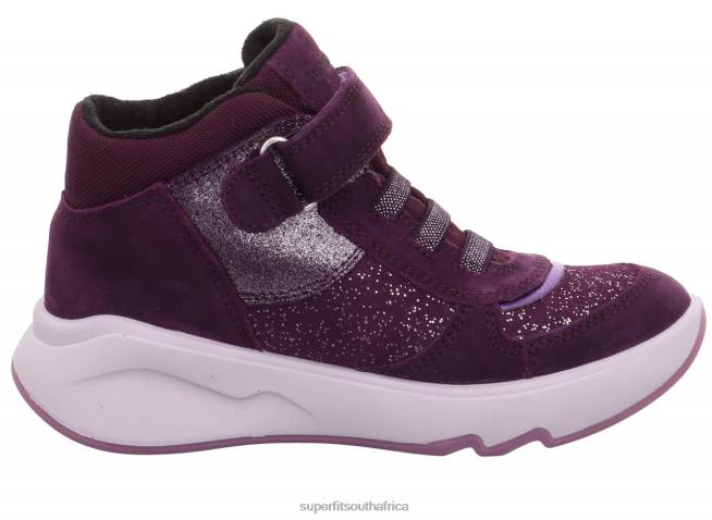 MELODY - Sneakers high with Velcro Fastener Toddlers Purple NLL0850 Superfit High Sneakers