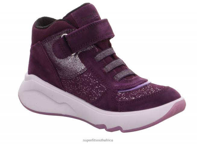 MELODY - Sneakers high with Velcro Fastener Toddlers Purple NLL0850 Superfit High Sneakers