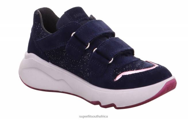 MELODY - Sneakers low with Velcro Fastener Toddlers Blue NLL0861 Superfit Low Sneakers