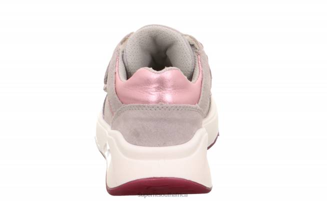 MELODY - Sneakers low with Velcro Fastener Toddlers Light Grey/Pink NLL0776 Superfit Low Sneakers