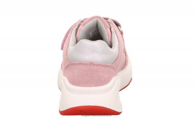 MELODY - Sneakers low with Velcro Fastener Toddlers Pink/Light grey NLL0814 Superfit Low Sneakers