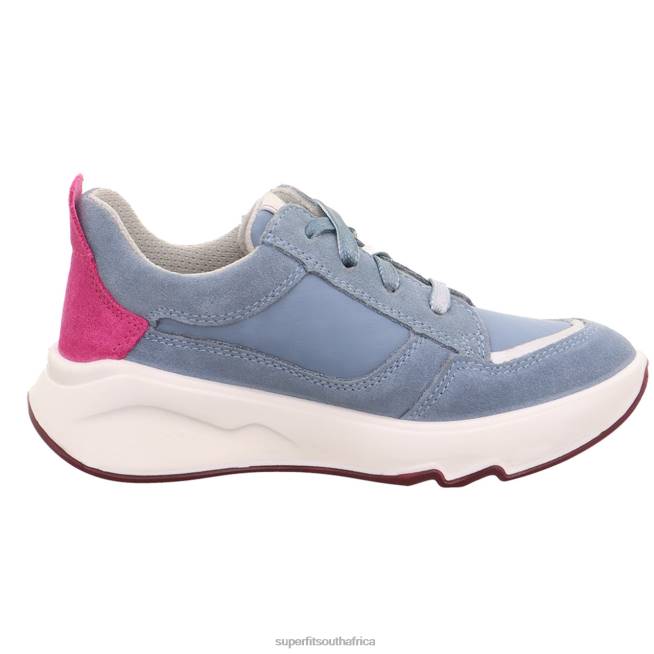 MELODY - Sneakers low with Zip Toddlers Blue NLL0825 Superfit Low Sneakers