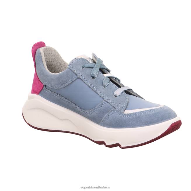 MELODY - Sneakers low with Zip Toddlers Blue NLL0825 Superfit Low Sneakers