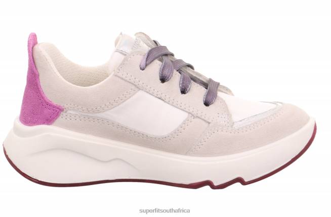 MELODY - Sneakers low with Zip Toddlers White NLL0829 Superfit Low Sneakers