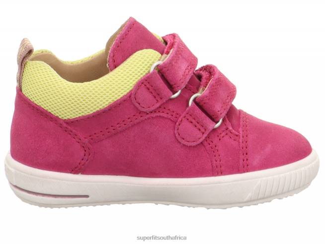 MOPPY - Sneakers low with Velcro Fastener Babies Pink NLL0265 Superfit Low Sneakers