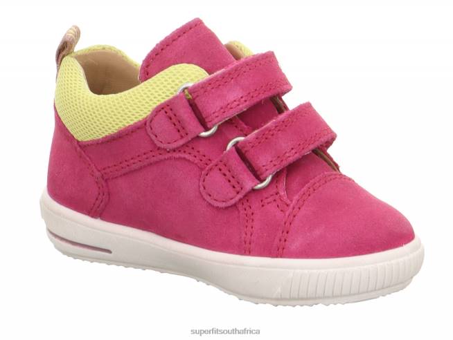 MOPPY - Sneakers low with Velcro Fastener Babies Pink NLL0265 Superfit Low Sneakers