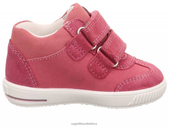 MOPPY - Sneakers low with Velcro Fastener Babies Pink NLL0307 Superfit Low Sneakers