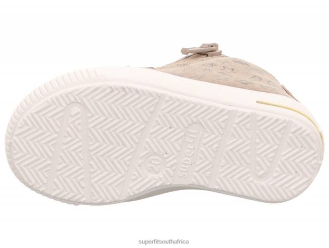 MOPPY - Sneakers low with Zip Babies Beige/White NLL0257 Superfit Low Sneakers