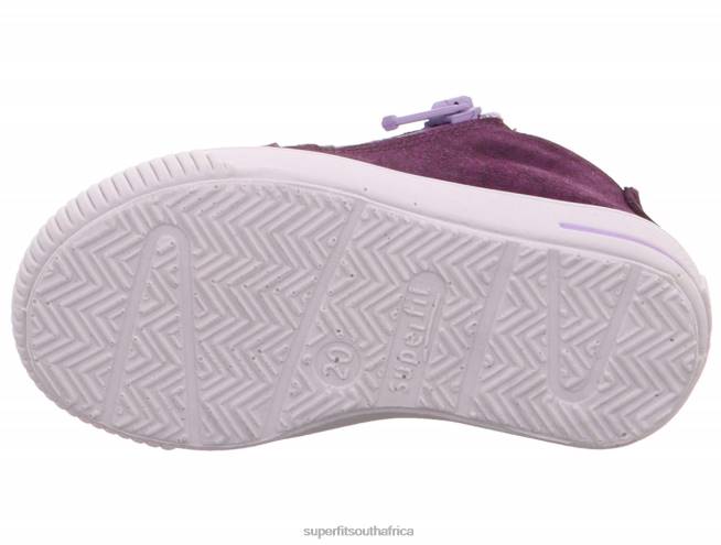 MOPPY - Sneakers low with Zip Babies Purple NLL0415 Superfit Low Sneakers