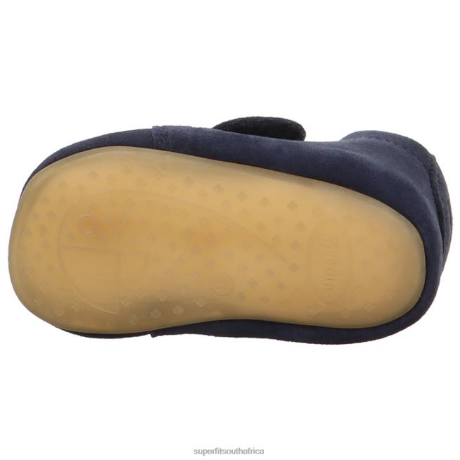 PAPAGENO - Slipper with Velcro Fastener Babies Blue NLL0505 Superfit Slippers