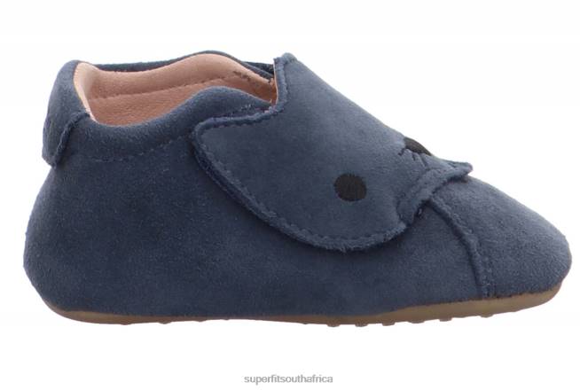 PAPAGENO - Slipper with Velcro Fastener Babies Blue NLL0512 Superfit Slippers