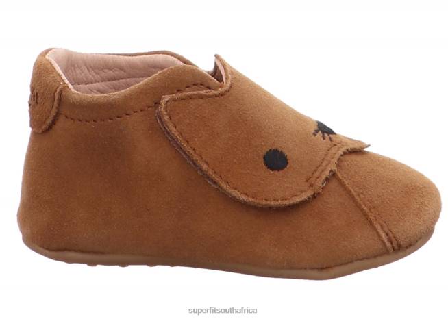 PAPAGENO - Slipper with Velcro Fastener Babies Brown NLL0516 Superfit Slippers