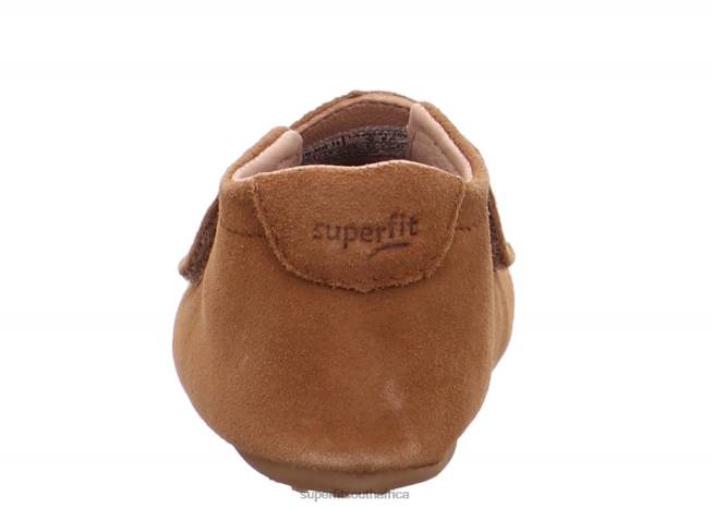 PAPAGENO - Slipper with Velcro Fastener Babies Brown NLL0516 Superfit Slippers