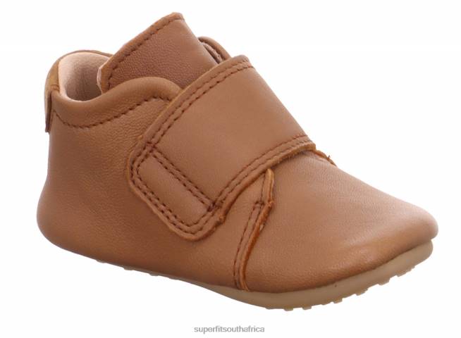 PAPAGENO - Slipper with Velcro Fastener Babies Brown NLL0517 Superfit Slippers