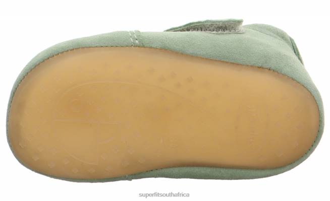 PAPAGENO - Slipper with Velcro Fastener Babies Light Green NLL0504 Superfit Slippers