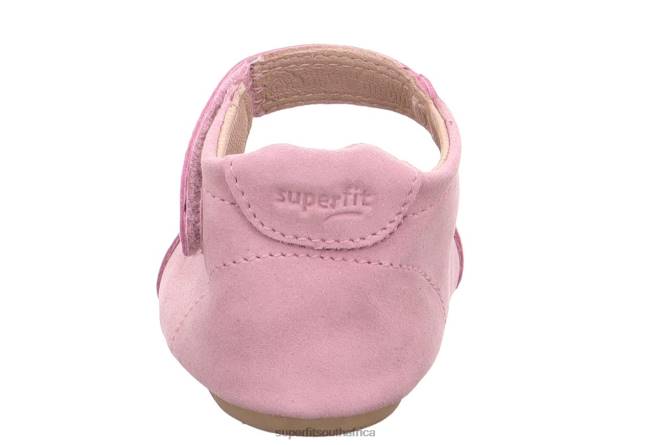 PAPAGENO - Slipper with Velcro Fastener Babies Pink NLL0503 Superfit Slippers