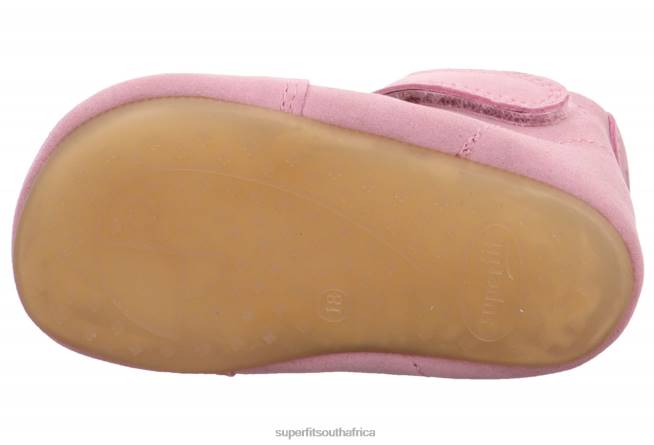 PAPAGENO - Slipper with Velcro Fastener Babies Pink NLL0503 Superfit Slippers