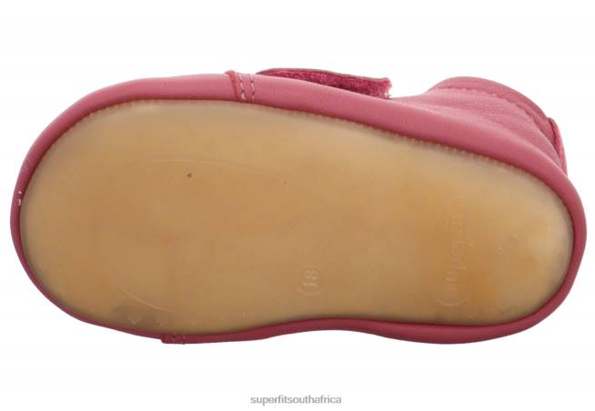 PAPAGENO - Slipper with Velcro Fastener Babies Pink NLL0506 Superfit Slippers