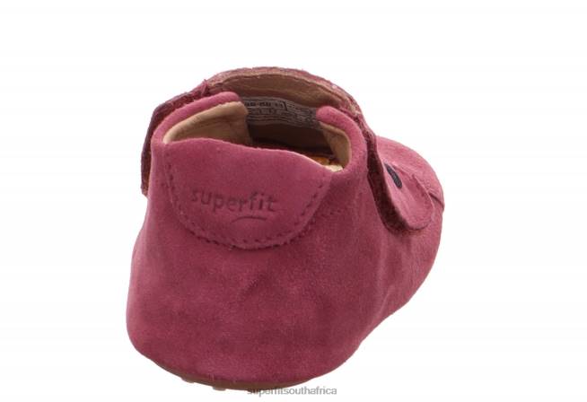 PAPAGENO - Slipper with Velcro Fastener Babies Pink NLL0513 Superfit Slippers