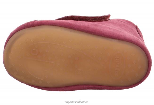 PAPAGENO - Slipper with Velcro Fastener Babies Pink NLL0513 Superfit Slippers