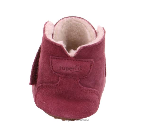 PAPAGENO - Slipper with Velcro Fastener Babies Pink NLL0515 Superfit Slippers