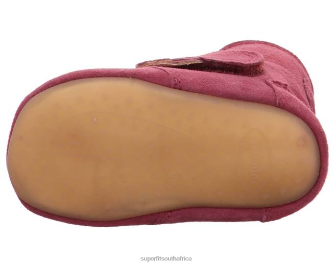 PAPAGENO - Slipper with Velcro Fastener Babies Pink NLL0515 Superfit Slippers