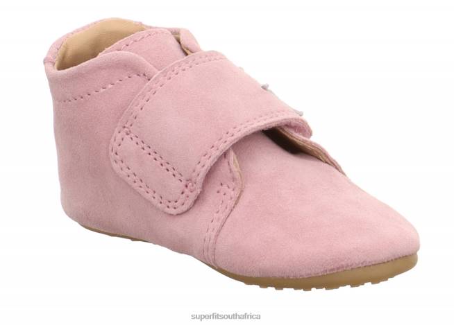 PAPAGENO - Slipper with Velcro Fastener Babies Pink/Silver NLL0502 Superfit Slippers