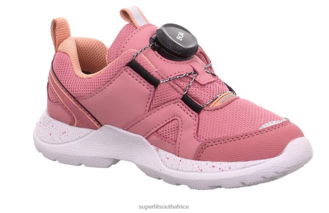 RUSH - Sneakers low with BOA Fit System Kids  Teens Pink/Orange NLL0525 Superfit Sneakers