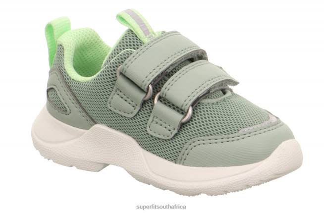 RUSH - Sneakers low with Velcro Fastener Babies Light Green NLL0272 Superfit Low Sneakers