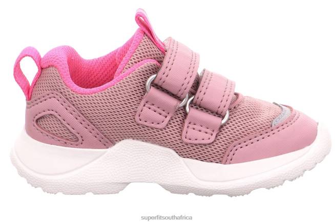 RUSH - Sneakers low with Velcro Fastener Babies Pink NLL0293 Superfit Low Sneakers