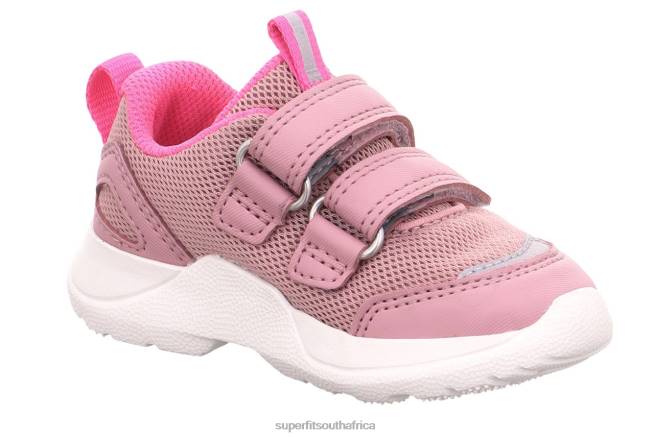 RUSH - Sneakers low with Velcro Fastener Babies Pink NLL0293 Superfit Low Sneakers