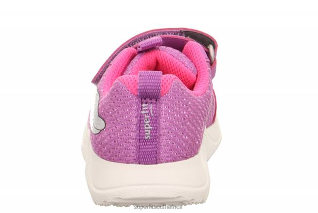 RUSH - Sneakers low with Velcro Fastener Babies Purple/Pink NLL0241 Superfit Low Sneakers