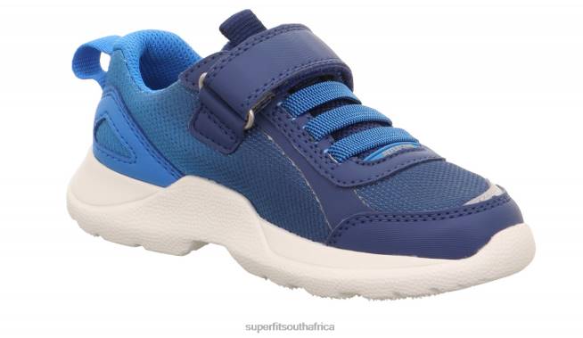 RUSH - Sneakers low with Velcro Fastener Kids  Teens Blue NLL0523 Superfit Sneakers