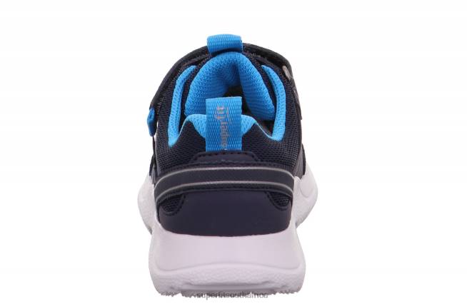 RUSH - Sneakers low with Velcro Fastener Kids  Teens Blue/Turquoise NLL0535 Superfit Sneakers