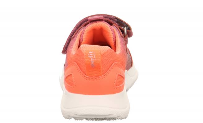 RUSH - Sneakers low with Velcro Fastener Kids  Teens Pink/Orange NLL0521 Superfit Sneakers