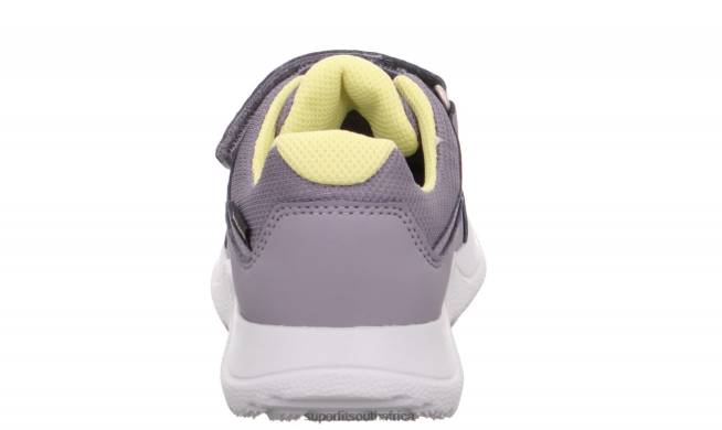 RUSH - Sneakers low with Velcro Fastener Kids  Teens Purple/Yellow NLL0534 Superfit Sneakers